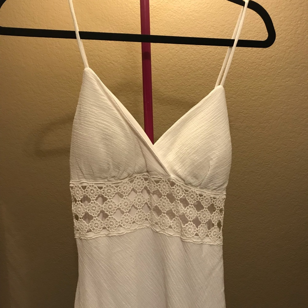Deb White Dress